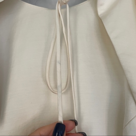 Nwt REBECCA VALLANCE Aimee Midi Dress Ivory 12 - Picture 11 of 14